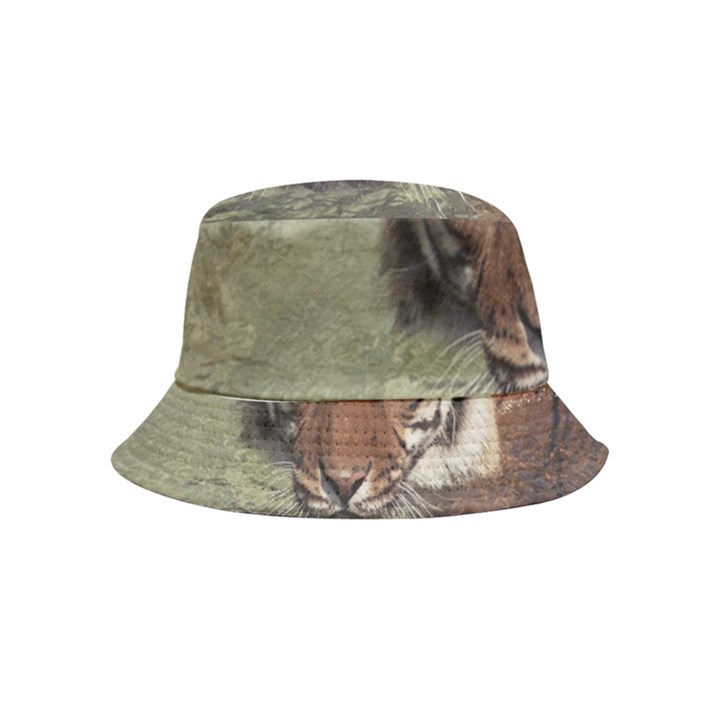 Swimming Tiger Inside Out Bucket Hat (Kids)