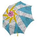 Pineapples pop art Hook Handle Umbrellas (Medium) View2