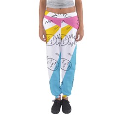 Pineapples Pop Art Women s Jogger Sweatpants by goljakoff