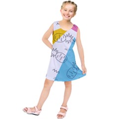 Pineapples Pop Art Kids  Tunic Dress by goljakoff