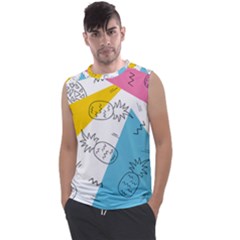 Pineapples Pop Art Men s Regular Tank Top by goljakoff