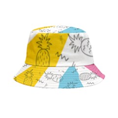 Pineapples Pop Art Inside Out Bucket Hat by goljakoff