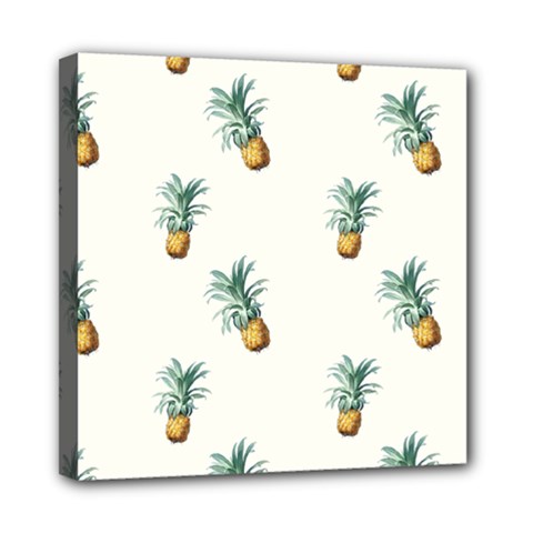 Pineapples Mini Canvas 8  x 8  (Stretched)