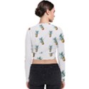 Pineapples Long Sleeve Zip Up Bomber Jacket View2