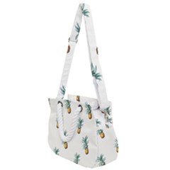 Pineapples Rope Handles Shoulder Strap Bag