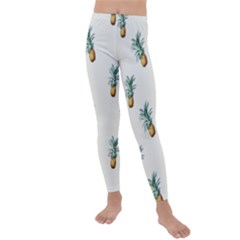 Pineapples Kids  Lightweight Velour Leggings