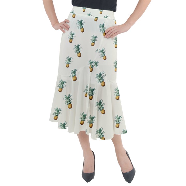 Pineapples Midi Mermaid Skirt