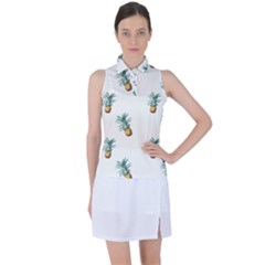 Pineapples Women s Sleeveless Polo Tee