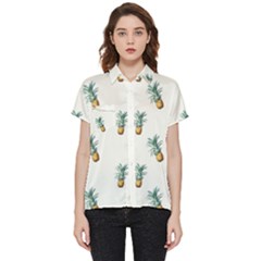 Pineapples Short Sleeve Pocket Shirt by goljakoff