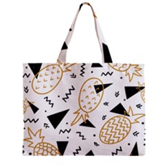 Golden Pineapples Zipper Mini Tote Bag by goljakoff