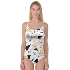 Golden Pineapples Camisole Leotard  by goljakoff