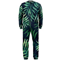 Green Leaves Onepiece Jumpsuit (men)  by goljakoff