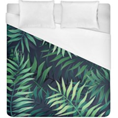 Green Leaves Duvet Cover (king Size) by goljakoff