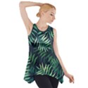 Green leaves Side Drop Tank Tunic View1