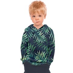 Green Leaves Kids  Overhead Hoodie by goljakoff