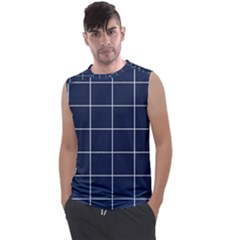 Blue Buffalo Plaid Men s Regular Tank Top by goljakoff