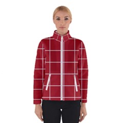 Red Buffalo Plaid Winter Jacket by goljakoff