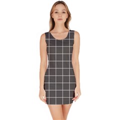 Gray Plaid Bodycon Dress by goljakoff