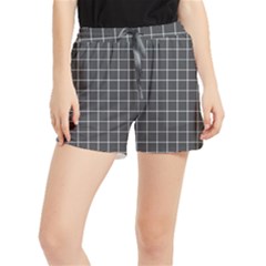 Gray Plaid Runner Shorts by goljakoff