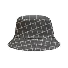 Gray Plaid Bucket Hat by goljakoff