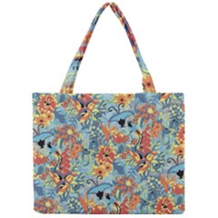 Flowers And Butterfly Mini Tote Bag by goljakoff