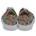 Flowers and butterfly Kids  Low Top Canvas Sneakers View4