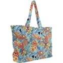 Flowers and butterfly Simple Shoulder Bag View2