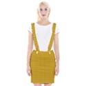 Yellow knitted pattern Braces Suspender Skirt View1