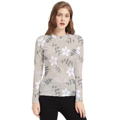 Flower  Women s Long Sleeve Rash Guard