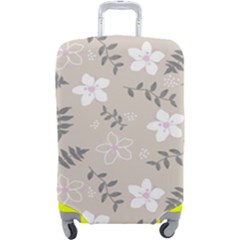 Flower  Luggage Cover (large)