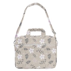 Flower  Macbook Pro Shoulder Laptop Bag (large)