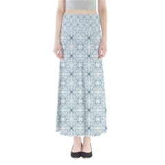 Tulip  Flower  Full Length Maxi Skirt by SychEva