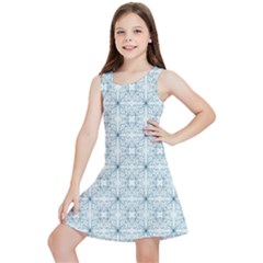 Tulip Flower Garden  Kids  Lightweight Sleeveless Dress