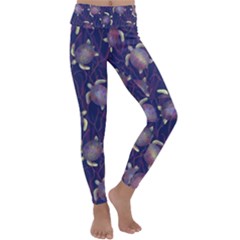 Turtles  Kids  Lightweight Velour Classic Yoga Leggings by SychEva