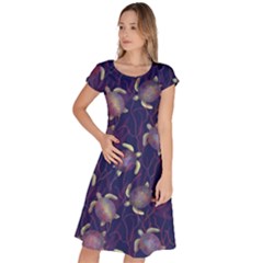 Turtles  Classic Short Sleeve Dress by SychEva