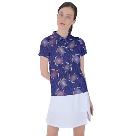 Turtles  Women s Polo Tee by SychEva