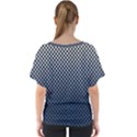 Zappwaits- V-Neck Dolman Drape Top View2