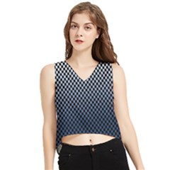 Zappwaits- V-neck Cropped Tank Top