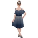 Zappwaits- Kids  Cut Out Shoulders Chiffon Dress View2