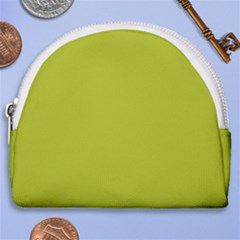 Acid Green Horseshoe Style Canvas Pouch by FabChoice