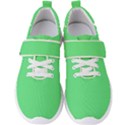 Algae Green Men s Velcro Strap Shoes View1