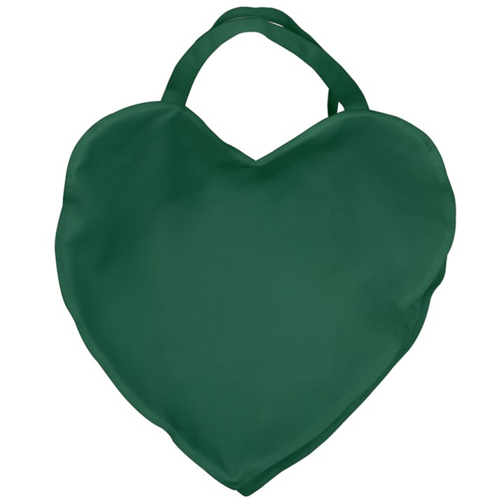 Amazon Green Giant Heart Shaped Tote