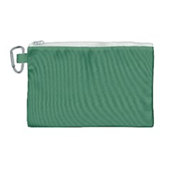 Amazon Green Canvas Cosmetic Bag (large)