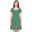 Amazon Green Inside Out Cap Sleeve Dress View1