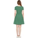 Amazon Green Inside Out Cap Sleeve Dress View4