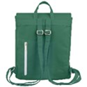 Amazon Green Flap Top Backpack View3