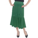 Amazon Green Midi Mermaid Skirt View1