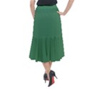 Amazon Green Midi Mermaid Skirt View2