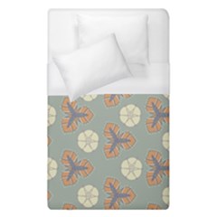 Flowers Leaves  Floristic Pattern Duvet Cover (single Size) by SychEva