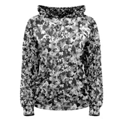 Camouflage Bw Women s Pullover Hoodie by JustToWear